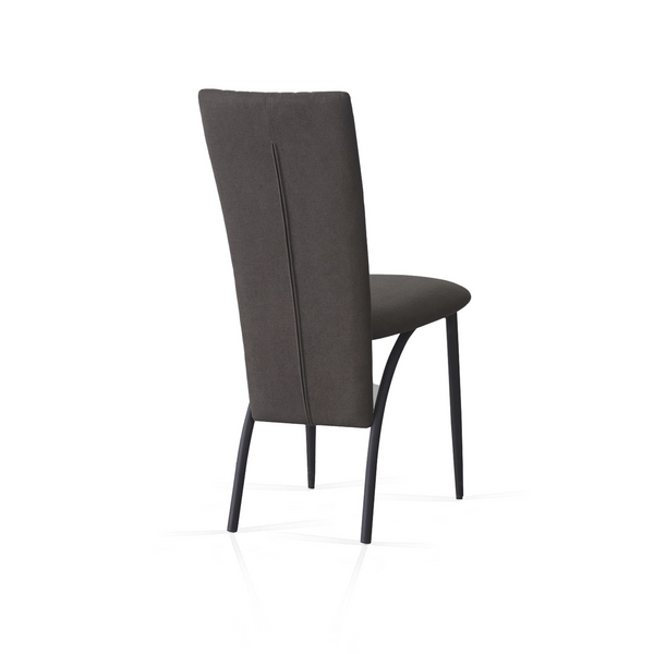 Matteo Suede Fabric Dining Chairs with Matte Metal Legs for Kitchen and Living Room 2 /4 /6 pcs