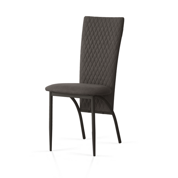 Matteo Suede Fabric Dining Chairs with Matte Metal Legs for Kitchen and Living Room 2 /4 /6 pcs