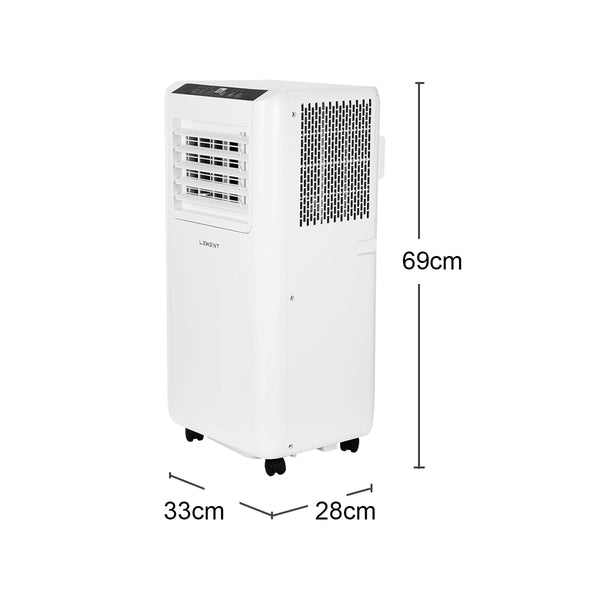 LEXENT AC4 Portable Air Conditioner 7000 BTU, 20L Dehumidifier, Model: LC7W (Next Day Delivery Ordered by 3:30pm)*