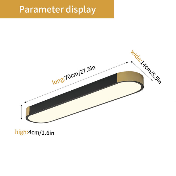 Garwarm Dimmable LED Ceiling Light with Remote