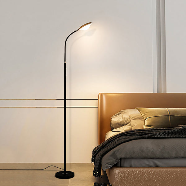 Garwarm LED Black Task Floor Lamp