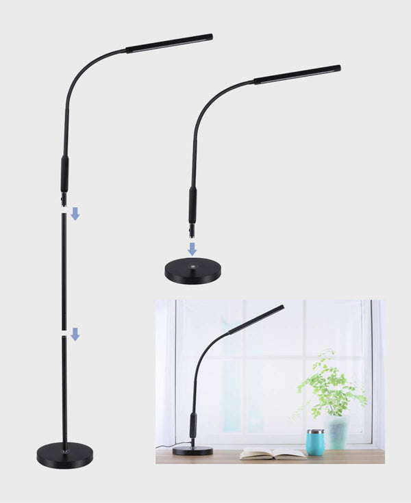 Garwarm LED Floor Lamp, Touch Control, 5 Modes, Flexible