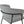 Matteo Set of 4 Light Grey/Dark Grey Modern Dining Chairs Fabric Upholstered Seat with Metal Legs