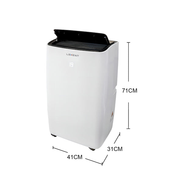 LEXENT AC6 Portable Air Conditioner / Heater 12000 BTU, Air Cooler, 30L Dehumidifier, WiFi/APP Control, Model: LCH12WF