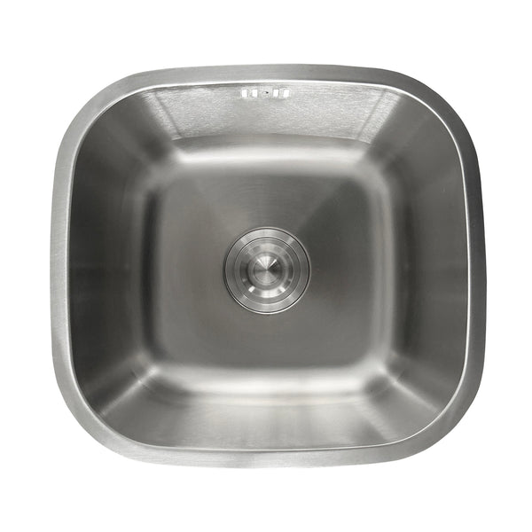 Matteo 304 Stainless Steel Kitchen Sink Small single basin