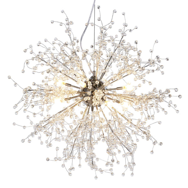 Garwarm Dandelion Chandelier LED Light Crystal Chandelier