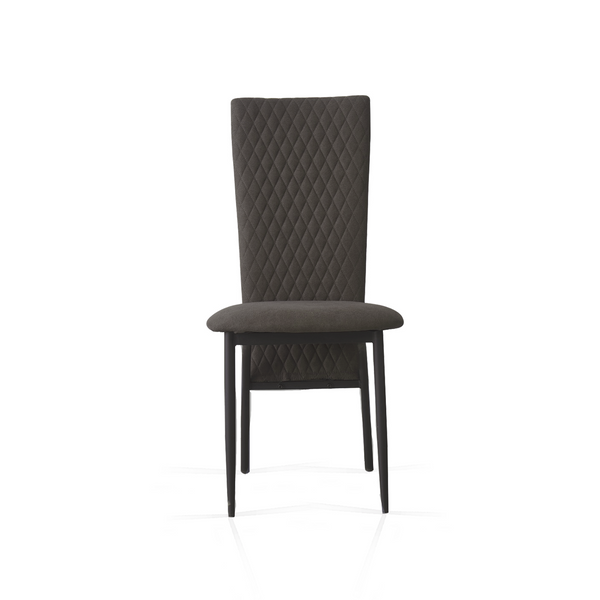 Matteo Suede Fabric Dining Chairs with Matte Metal Legs for Kitchen and Living Room 2 /4 /6 pcs