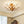 Garwarm 4-Light Vintage Gold Crystal Ceiling Lights