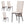 Matteo Dining Chairs High Backrest Upholstered Cream Set of 2 /4 /6 pcs