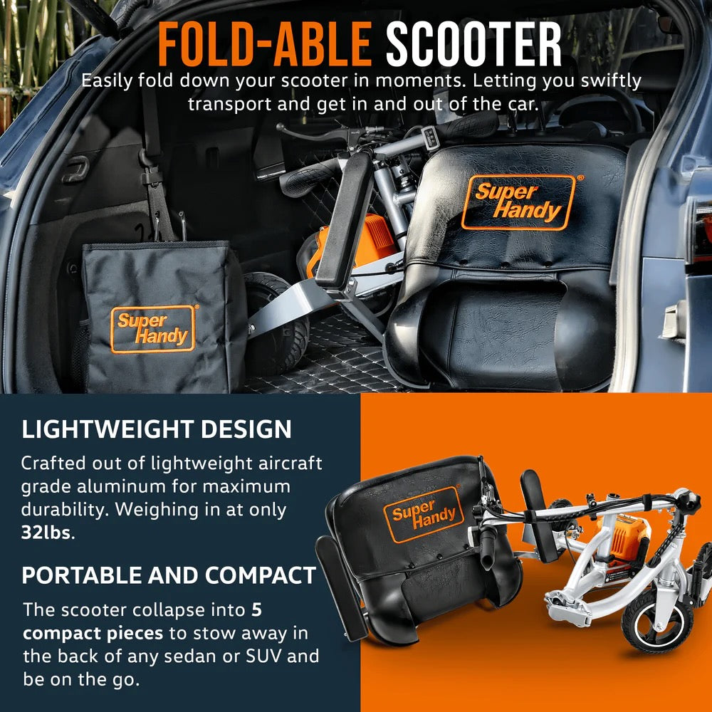foldable mobility scooter lightweight